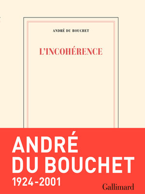 cover image of L'incohérence